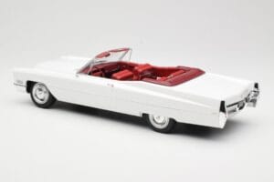 Cadillac DeVille Kabriolett Valge KK-Scale 1:18 KKDC180313 Metall - pilt 5/6