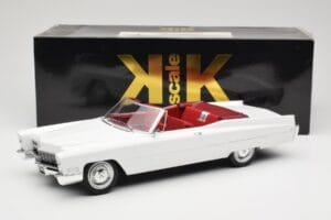 Cadillac DeVille Kabriolett Valge KK-Scale 1:18 KKDC180313 Metall - pilt 6/6