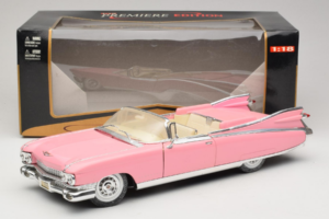 Cadillac Eldorado Biarritz Roosa Maisto 1:18 36813 Metall - pilt 8/8