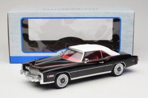 Cadillac Eldorado Kabriolett Must MCG 1:18 MCG18473 Metall - pilt 8/8