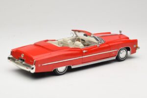 Cadillac Eldorado Kabriolett Punane Anson 1:18 30387 Metall - pilt 3/8