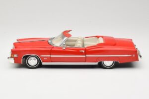 Cadillac Eldorado Kabriolett Punane Anson 1:18 30387 Metall - pilt 4/8