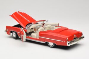 Cadillac Eldorado Kabriolett Punane Anson 1:18 30387 Metall - pilt 5/8