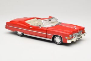 Cadillac Eldorado Kabriolett Punane Anson 1:18 30387 Metall - pilt 6/8