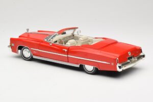 Cadillac Eldorado Kabriolett Punane Anson 1:18 30387 Metall - pilt 7/8