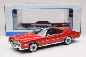 Cadillac Eldorado Kabriolett Punane MCG 1:18 MCG18471 Metall - pilt 8/8