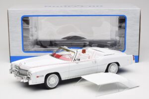 Cadillac Eldorado Kabriolett Valge MCG 1:18 MCG18474 Metall - pilt 7/7