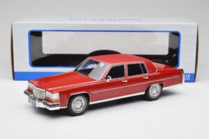 Cadillac Fleetwood Brougham Tumepunane Metallik MCG 1:18 MCG18251 Metall - pilt 6/6