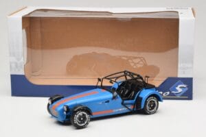 Caterham Seven Sinine Solido 1:18 S1801802 Metall - pilt 6/6