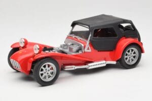 Caterham Super Seven Series 3 Punane Anson 1:18 30317-W Metall - pilt 2/8