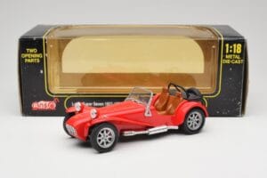 Caterham Super Seven Series 3 Punane Anson 1:18 30317-W Metall - pilt 8/8
