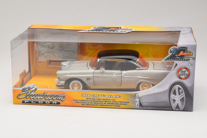 Chevrolet Bel Air Chrome Silver Jada 1:24 253745013 Metall
