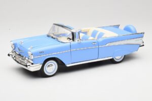 Chevrolet Bel Air Kabriolett Sinine Road Signature 1:18 55/1/0863 Metall