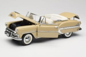 Chevrolet Bel Air Kabriolett Kreemjas Sun Star 1:18 1623 Metall - pilt 2/8