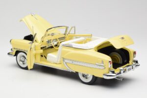 Chevrolet Bel Air Kabriolett Kollane Sun Star 1:18 1712 Metall - pilt 5/8