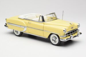 Chevrolet Bel Air Kabriolett Kollane Sun Star 1:18 1712 Metall - pilt 6/8