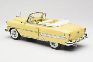 Chevrolet Bel Air Kabriolett Kollane Sun Star 1:18 1712 Metall - pilt 7/8