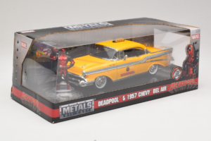 Chevrolet Bel Air Taxi Deadpool Metals Diecast 1:24 30290 Metall - pilt 2/3