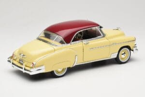 Chevrolet Bel Air Kollane & Punane Motormax 1:18 73111 Metall - pilt 3/8