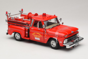 Chevrolet C-20 Fire Truck Sun Star 1:18 1383 Metall - pilt 4/6