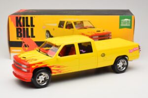 Chevrolet C2500 Silverado Pussy Wagon From Kill Bill Kollane GreenLight 1:18 19015 Metall - pilt 6/6