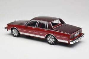 Chevrolet Caprice Punane Metallik MCG 1:18 MCG18361 Metall - pilt 5/6