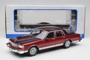 Chevrolet Caprice Punane Metallik MCG 1:18 MCG18361 Metall - pilt 6/6