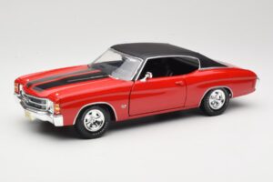 Chevrolet Chevelle SS 454 Punane Maisto 1:18 Chevrolet Chevelle SS 454 Punane Maisto 1:18 531892 Metall