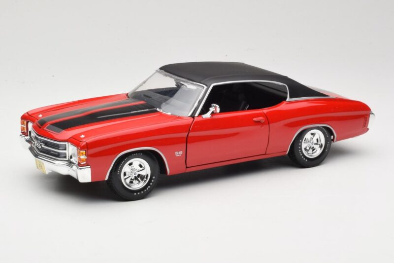 Chevrolet Chevelle SS 454 Punane Maisto 1:18 531892 Metall