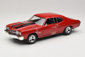 Chevrolet Chevelle SS Fast & Furious Punane Johnny Lightning 1:18 39578 Metall