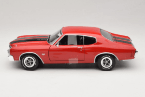 Chevrolet Chevelle SS Punane Jack Reacher Auto World 1:18 AWSS109/06 Metall - pilt 4/8