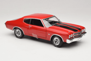 Chevrolet Chevelle SS Punane Jack Reacher Auto World 1:18 AWSS109/06 Metall - pilt 6/8