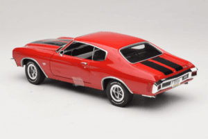 Chevrolet Chevelle SS Punane Jack Reacher Auto World 1:18 AWSS109/06 Metall - pilt 7/8