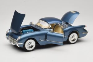 Chevrolet Corvette C1 Sinine Mira 1:18 6105 Metall - pilt 2/8