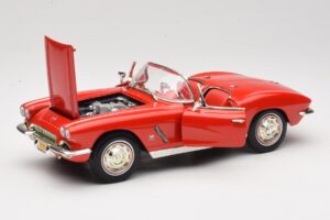 Chevrolet Corvette C1 Punane ERTL 1:18 7835 Metall - pilt 2/8