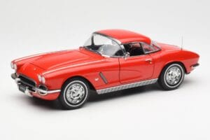 Chevrolet Corvette C1 Kabriolett Roman Punane AUTOart 1:18 71102 Metall