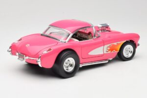 Chevrolet Corvette C1 Gasser Roosa Road Legends 1:18 92019-R1 Metall - pilt 3/8