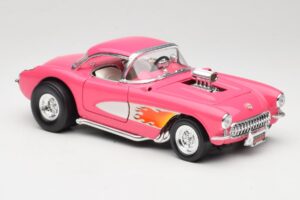 Chevrolet Corvette C1 Gasser Roosa Road Legends 1:18 92019-R1 Metall - pilt 6/8