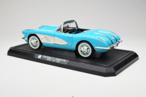 Chevrolet Corvette C1 Hard Top Sinine Solido 1:12 1202-M1 Metall - pilt 7/8
