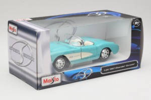Chevrolet Corvette C1 Mintroheline Maisto 1:24 31275 Metall - pilt 2/3