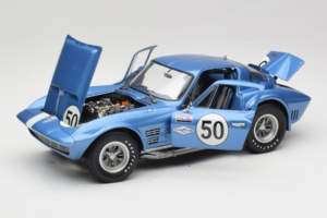 Chevrolet Corvette C2 Grand Sport #50 Nassau Speed Week 1963 Exoto 1:18 RLG18024 Metall - pilt 2/8