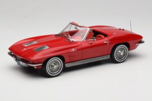 Chevrolet Corvette C2 Sting Ray Kabriolett Riverside Red Norev 1:18 189056 Metall