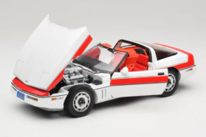 Chevrolet Corvette C4 A-Team Valge GreenLight 1:18 13532 Metall - pilt 2/8
