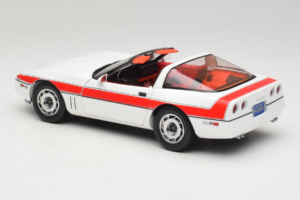 Chevrolet Corvette C4 A-Team Valge GreenLight 1:18 13532 Metall - pilt 7/8