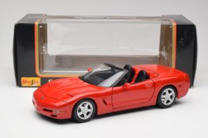 Chevrolet Corvette C5 Kabriolett Torch Punane Maisto 1:18 50318 Metall - pilt 8/8