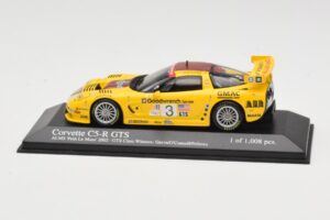 Chevrolet Corvette C5-R #3 R. Fellows / J. O'Connell / O. Gavin ALMS Petit Le Mans 2002 Minichamps 1:43 400021493 Metall
