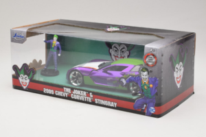 Chevrolet Corvette C6 Stingray The Joker With Figure Jada 1:24 253255020 Metall - pilt 3/3