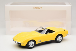 Chevrolet Corvette C3 Kabriolett Daytona Yellow Norev 1:18 189039 Metall - pilt 6/6