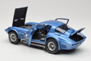 Chevrolet Corvette Grand Sport GT #80 R. Penske Chevrolet Nassau Speed Week 1963 Exoto 1:18 RLG18022 Metall - pilt 5/8
