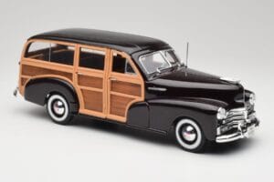 Chevrolet Fleetmaster Woody Must & Wood Panels Maisto 1:18 43697545B Metall - pilt 6/8